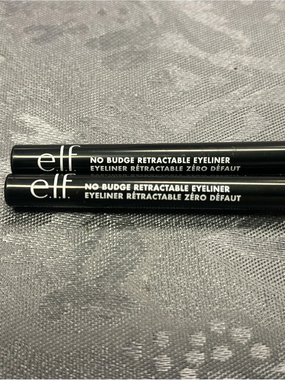 E.L.F No Budge Retractable Eyeliner Pencil - Black (2 Pack) NWOT